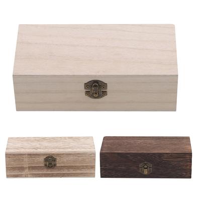 20*10*6cm Aufbewahrungsbox Metall Retro Schnalle Rechteckig