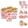 Valentines Day Love You Seasonal Paper Food Container With Cartoon Style For Valentines Day Festivities