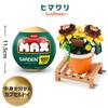 ZURU Max Premium Garden Pot Miniature Block Capsule Authentic Plants Sunflower, 151-Piece Collection, Toy,