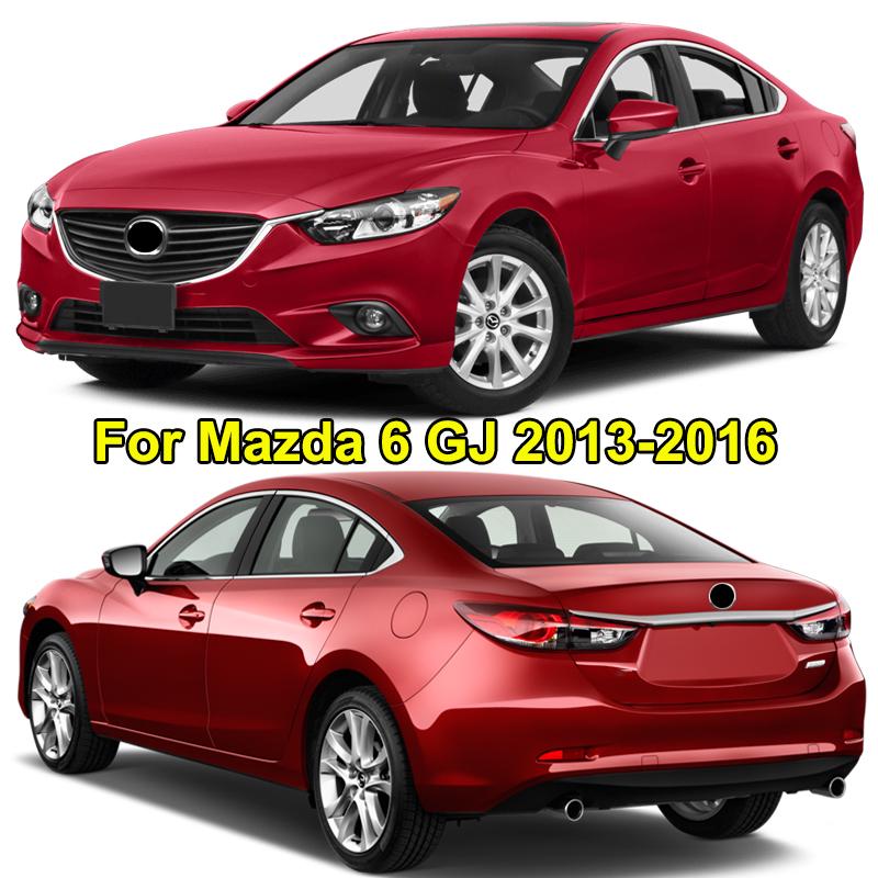 Mazda 6 MAZDA6 Exterior Stainless Steel Chrome Pillar Posts Trim Set 2014 2015 2016 2017 Mazda 6 MAZDA6 Exterior Stainless Steel Chrome Pillar Posts Trim Set 2014 2015 2016 2017