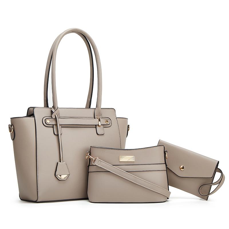 3-Piece Women's Handbag Set 2026 New Trendy Shoulder Crossbody Bag Fashion Tote Purse