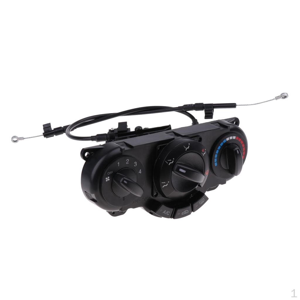 

Панель управления автомобильным обогревателем кондиционера, черная