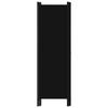 VidaXL Cloison de séparation 4 panneaux Noir 200x180 cm