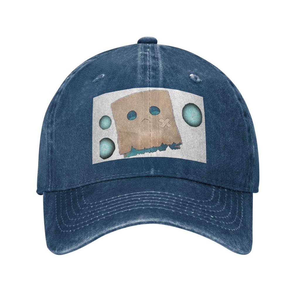 Nanashi Mumei - Nameless Friend Baseball Caps Fashion Denim Fabric Hats Casquette Streetwear Baseball Cowboy Hat for Unisex
