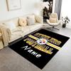 Steelers Football Personalized Text Area Rug Suitable for Foyer Playrooms Decorate Room Balcony Antislip Carpet Anime Office Decor