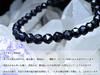 negative bring good Morion Bracelet for Men and Women Natural Power Stone 8mm Cut Black Quartz 16cm Kanoishi [Purify energy, luck] - (Purify,