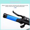 Bicycle Rubber Handlebar Grips With Locking Dual Sides Antislip For Mountain Bike Riding