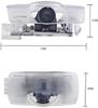 LED Logo Set of Car Courtesy Compatible with 30 60 80 Series Courtesy Door Welcome Courtesy Lamps Projection, 2, Lights, Series, Series, Harrier,