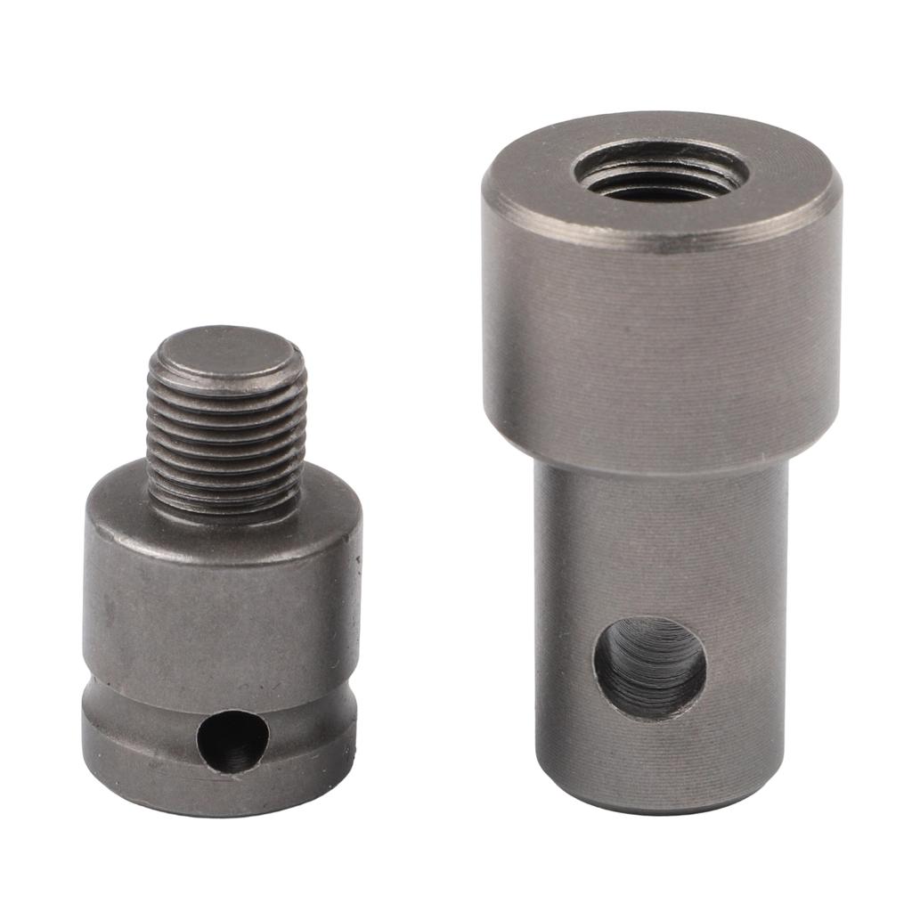 Metal Adapter For Power Tools Earth Auger Sliver Earth Auger Adapter Round Handle Type Electric Wrench Compatible