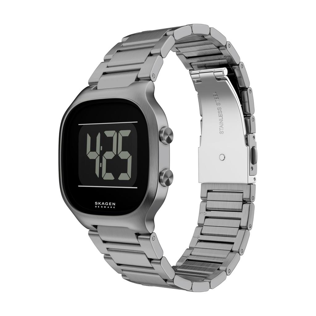 Skagen Herren Digitale Edelstahluhr SKW6947