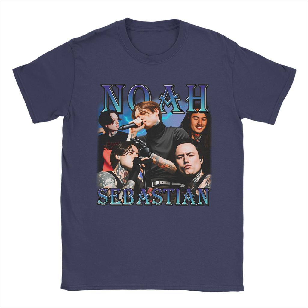 Casual T Shirt Summer Noah Sebastian Hip Hop T Shirts Cotton Tee Shirt for Couple Y2K Basic Pattern Short Sleeve Tees