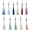 Vintage Chinese Hanfu Pendant Traditional Tassels Waterdrop Waist Pendant Fashionable Jewelry Decor for Celebrations