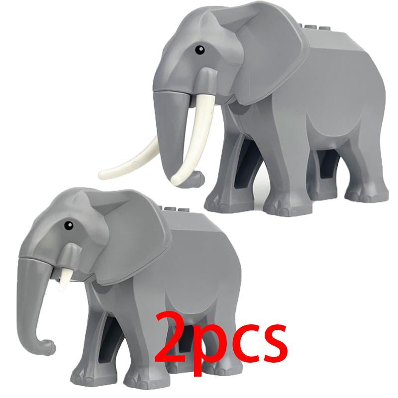 Mittelalterliche Militärburg Ritter Bausteine Reitpferd Wolf Bär Elefant Tier Weste Waffe Fahne Sattel Spielzeug Ziegelstein Geschenk A06