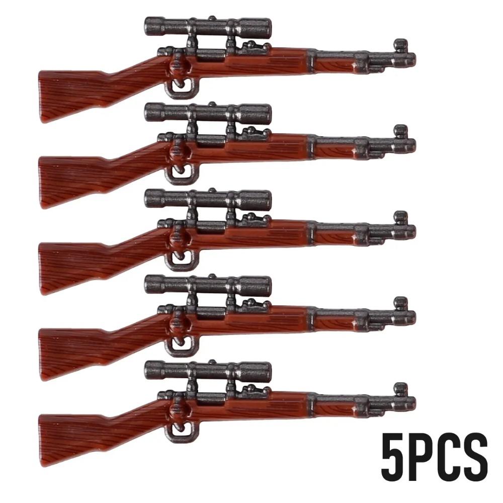 

MOC WW2 Військова Зброя Будівельні Блоки 98K Каски Аксесуари Цеглини Іграшки Подарунок для Хлопчиків