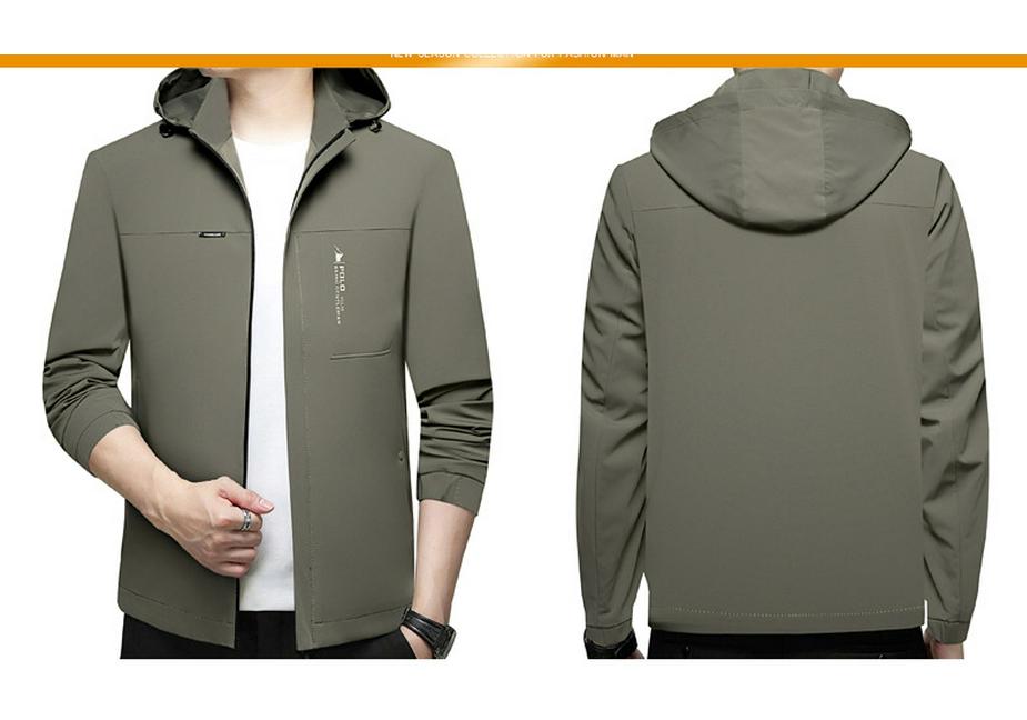 2024 Spring Men's Trendy Versatile Jacket: Stylish Business Casual Outerwear