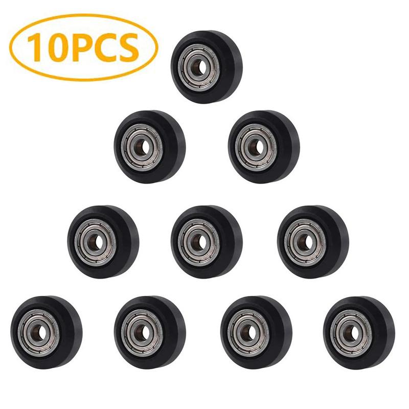5/10 ks 625ZZ lineární ložisko 3D tiskárna POM kolo plastová kladka lineární ložisko pro Creality Ender 3/3 Pro V2 CR-10 CR-10S