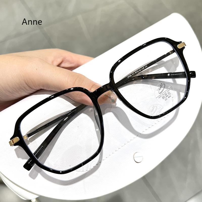 Oversized Frame Square Glasses Women Men Trendy Luxury  Designer Computer For Office Work Optical Eyeglasses Unisex Lentes