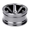 4pcs RC Wheel Hubs, Aluminum Alloy Wheel Hubs for 110 Scale Flat Running Drift RC Cars, 52mm Diameter, 26mm Width, 12mm Connector, High Strength,