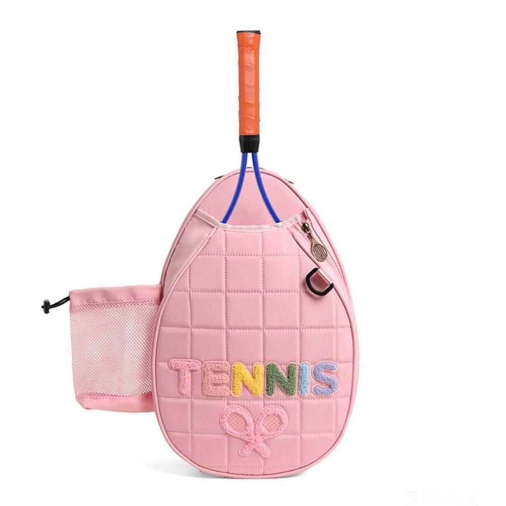 Large Capacity Pickleball Paddle Backpack Waterproof Badminton Racket Crossbody Bag