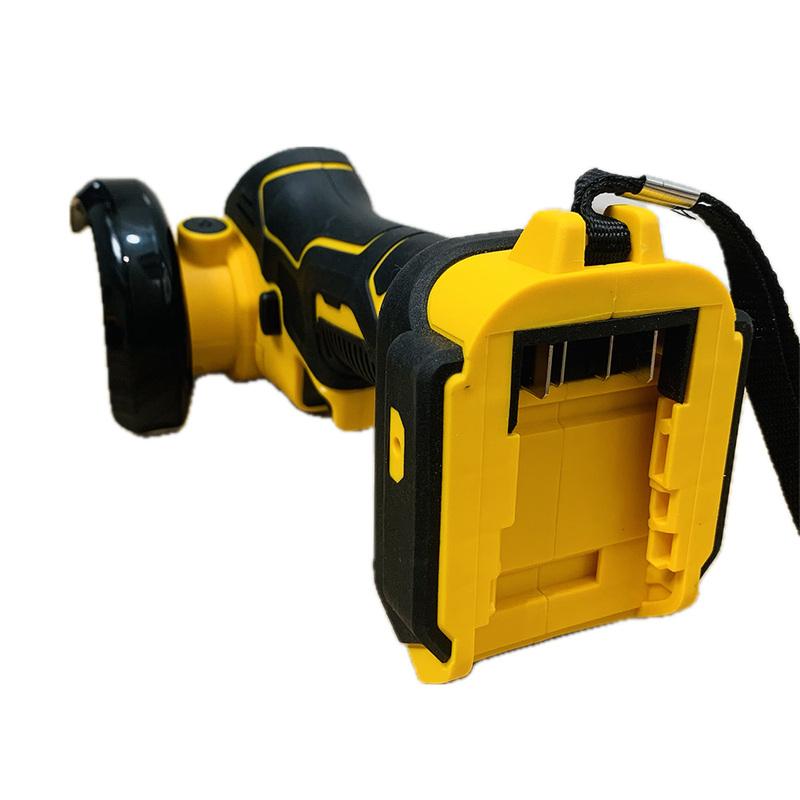3 Inch Wireless Electric Mini Angle Grinder Grinding Cutting Polishing Machine Circular Saw Power Tool For DeWALT 20V Battery