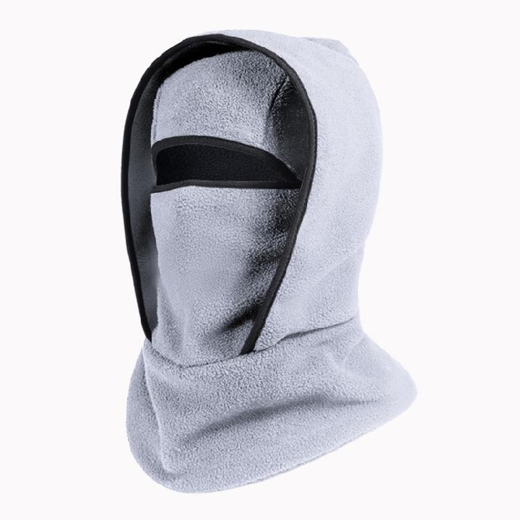 

Outdoor Face Cover Hat for Snow Winter Activity Breathable Face Mask Pullover Hat for Women Men Skiing Hiking Essential светло-серый