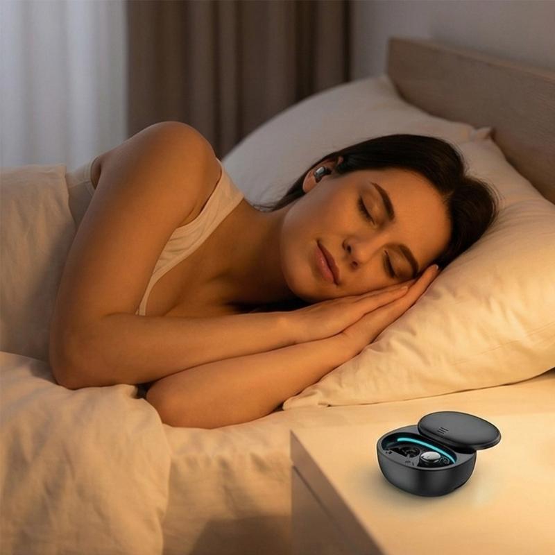 Wireless In Ear Headphone with Noise Isolation Sleep Mode Bluetooth-compatible 5.3 Fast Connect & 5.5 Hour Play time for Side Sleep