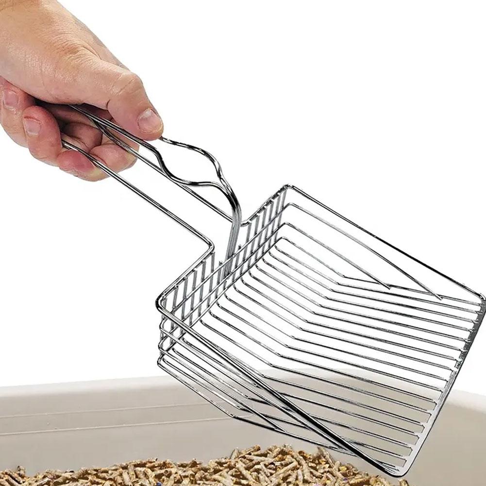 Quality Steel Cat Litter Scoop Not Easy To Poop Cats Washable Petkit Shovel Litter To S8K4