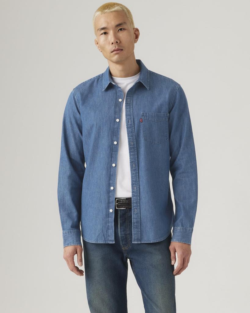 Levi's CLASSIC ONE POCKET STANDARD SHIRT long sleeve men's 85748-0356 US L
