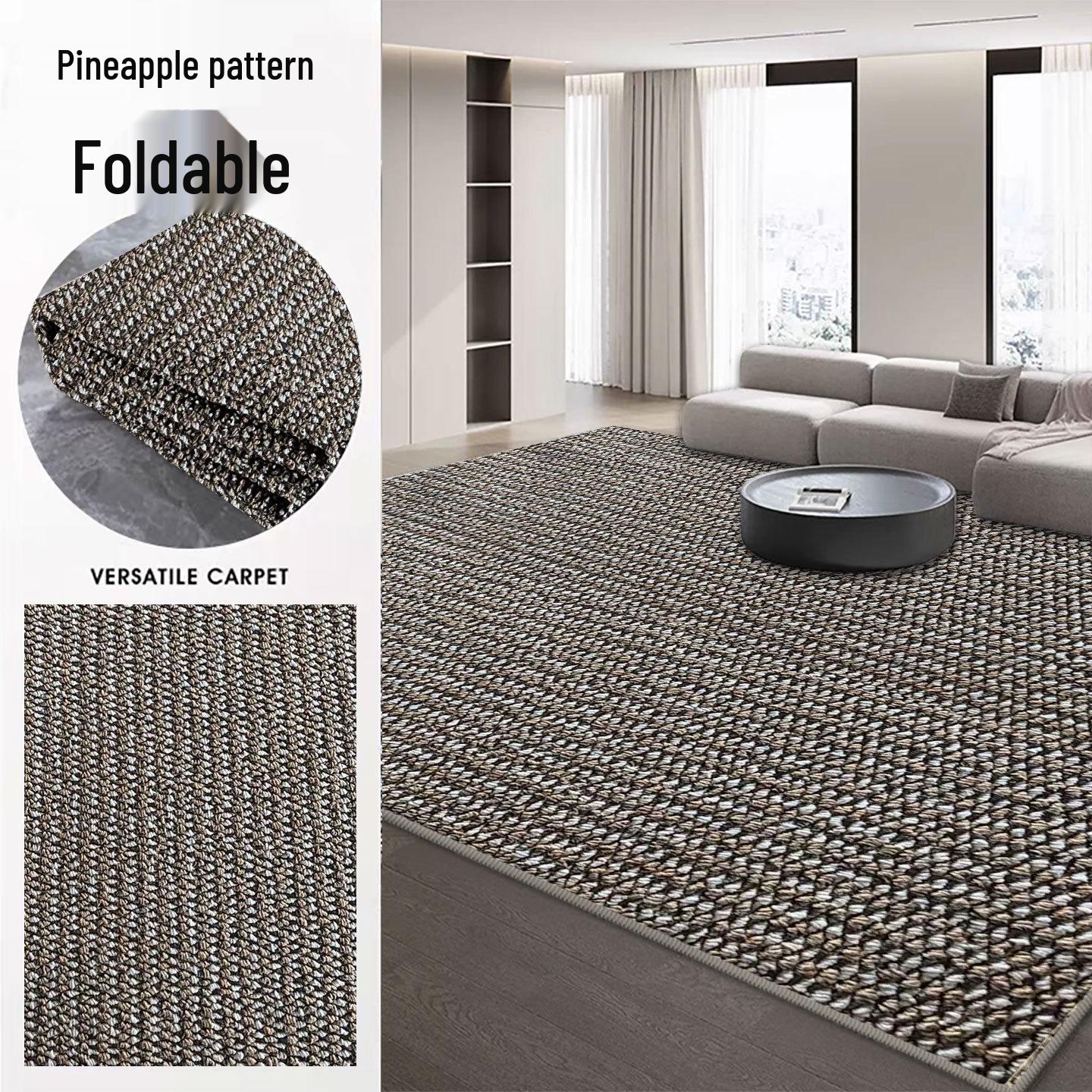 

Складаний килимок татамі з імітації сизалю, який можна прати – нековзне, легке в догляді покриття для спальні, еркера або вітальні.