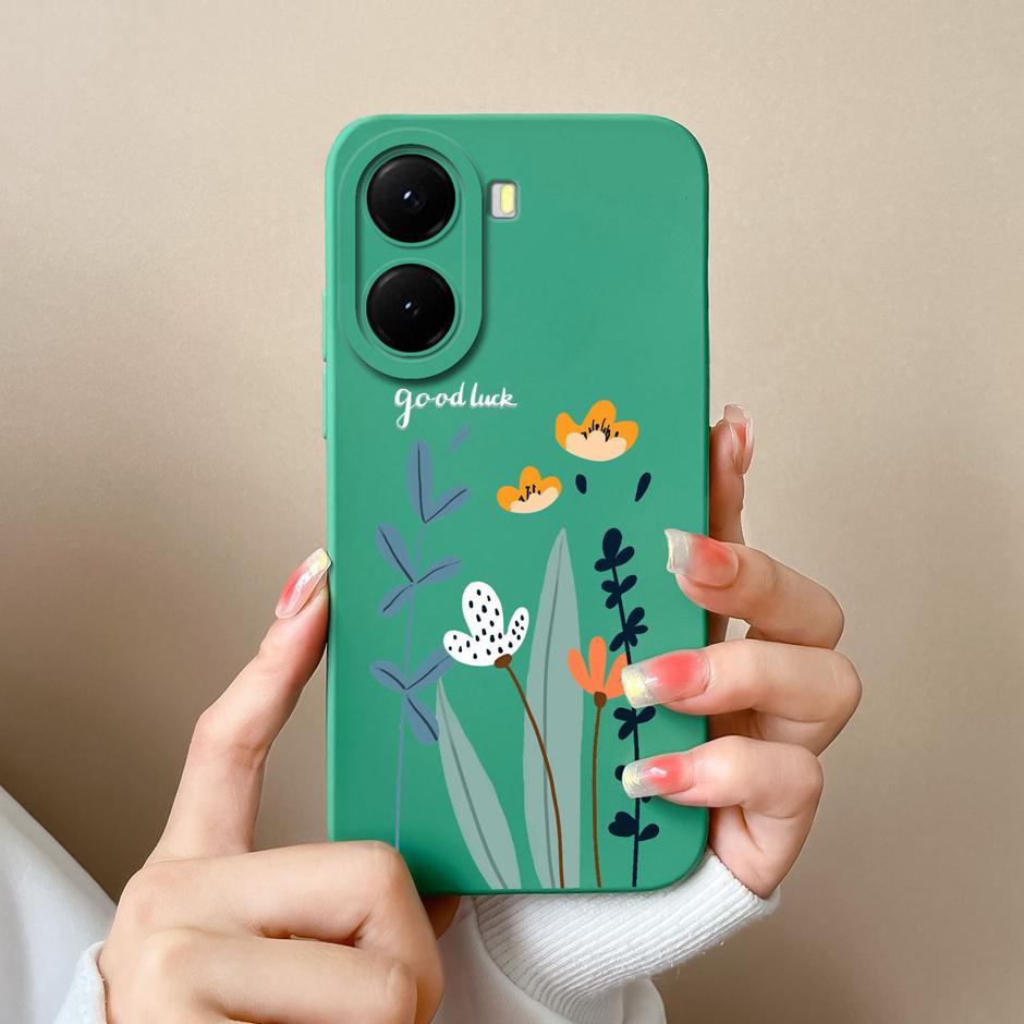 Cases For Xiaomi PocoX7 X7Pro Colorful Love Heart Girl Dustproof Drop-Resistant Portable Bumper For Xiaomi Poco X7 Pro Housing