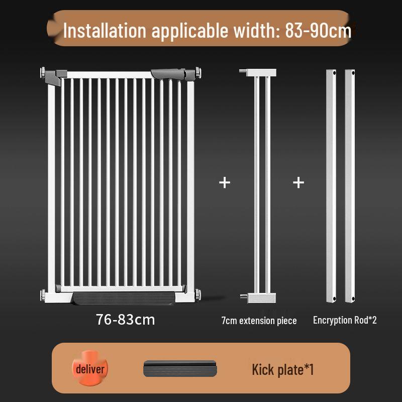 Secure Cat-Proof Indoor Pet Barrier: Encrypted, Elevated Fence—Punch-Free Design for Cats and Dogs, Ideal for Balconies and Partitions.
