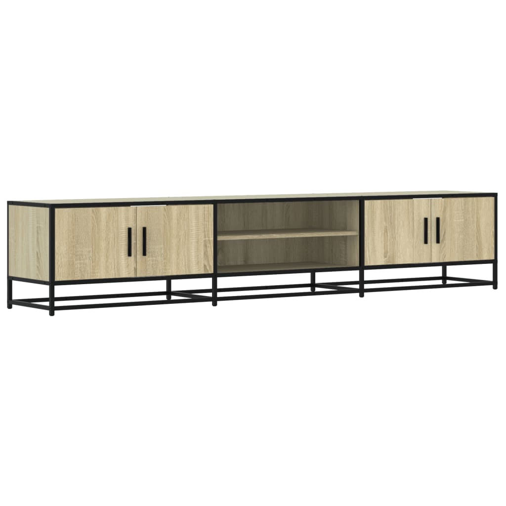 Vidaxl Szafka Pod Tv, Dąb Sonoma, 210X35X41Cm, Materiał Drewnopochodny