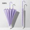 16-Bone waterproof sleeve, automatic long-handled straight-rod umbrella, enlarged reinforcement and strong business umbrella, storm-resistant long