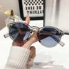 Classic Punk Round Sunglasses Women For Men Male Luxury Brand Designer Sun Glasses Popular Vintage Rivet Eyeglasses Uv