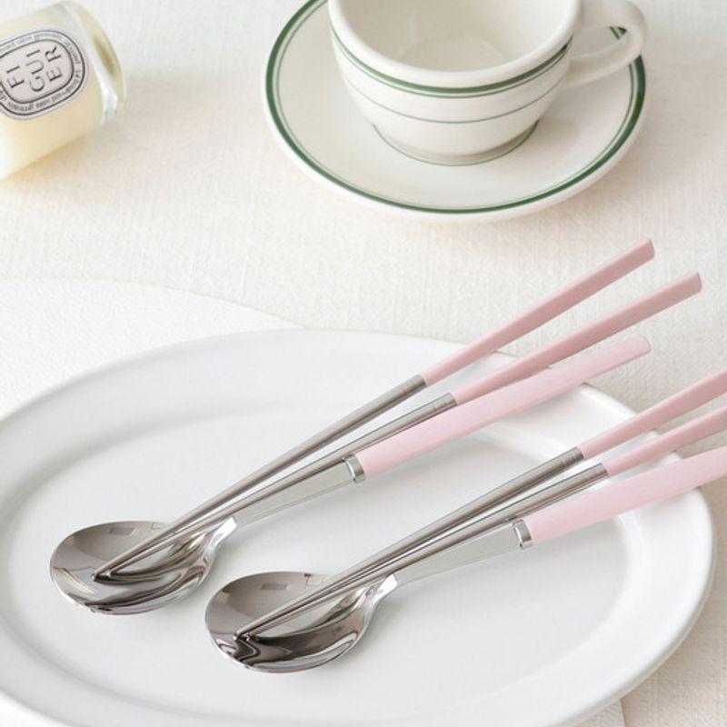 Kamomekitchen Pastel Cutlery Set in 4 Colors