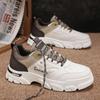 Martin Boots Men's 2025 New Summer Versatile Height-increasing Sports Shoes Men's Youth White Casual Tooling Trendy Shoes