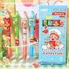4Pcs 0.5Mm Black Blue Ink Gel Pen School Office Supplies Kawaii Cute Erasable Gel Pen Set Korean Stationery
