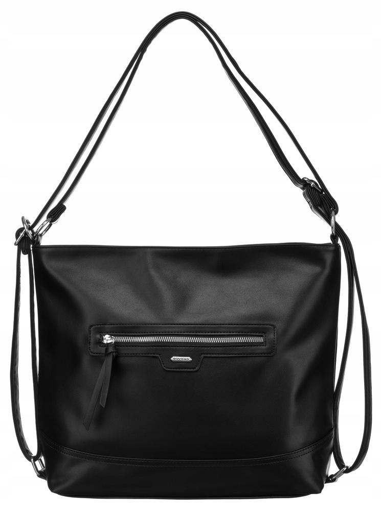 A spacious women's handbag made of eco-leather - Rovicky