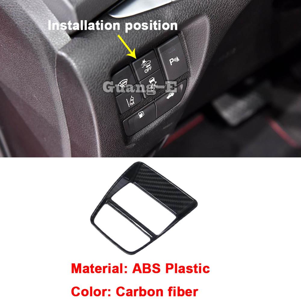 For Acura TLX 2018    ABS Light Button Frame Glove Box Handle Armrest Trim Steering Wheel Cover Bowl Accessories