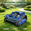 CE Certified Remote Control Crawler Mower Rubber Track Robotic Brush Cutter for Steep Slope Maintenance
