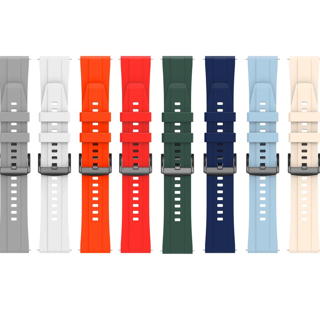 22MM Strap for Huawei Watch GT 4 46mm Silicone Watchband Sport Bracelet Watch Band