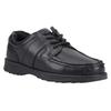 POD Boys Logan Leather School Shoes