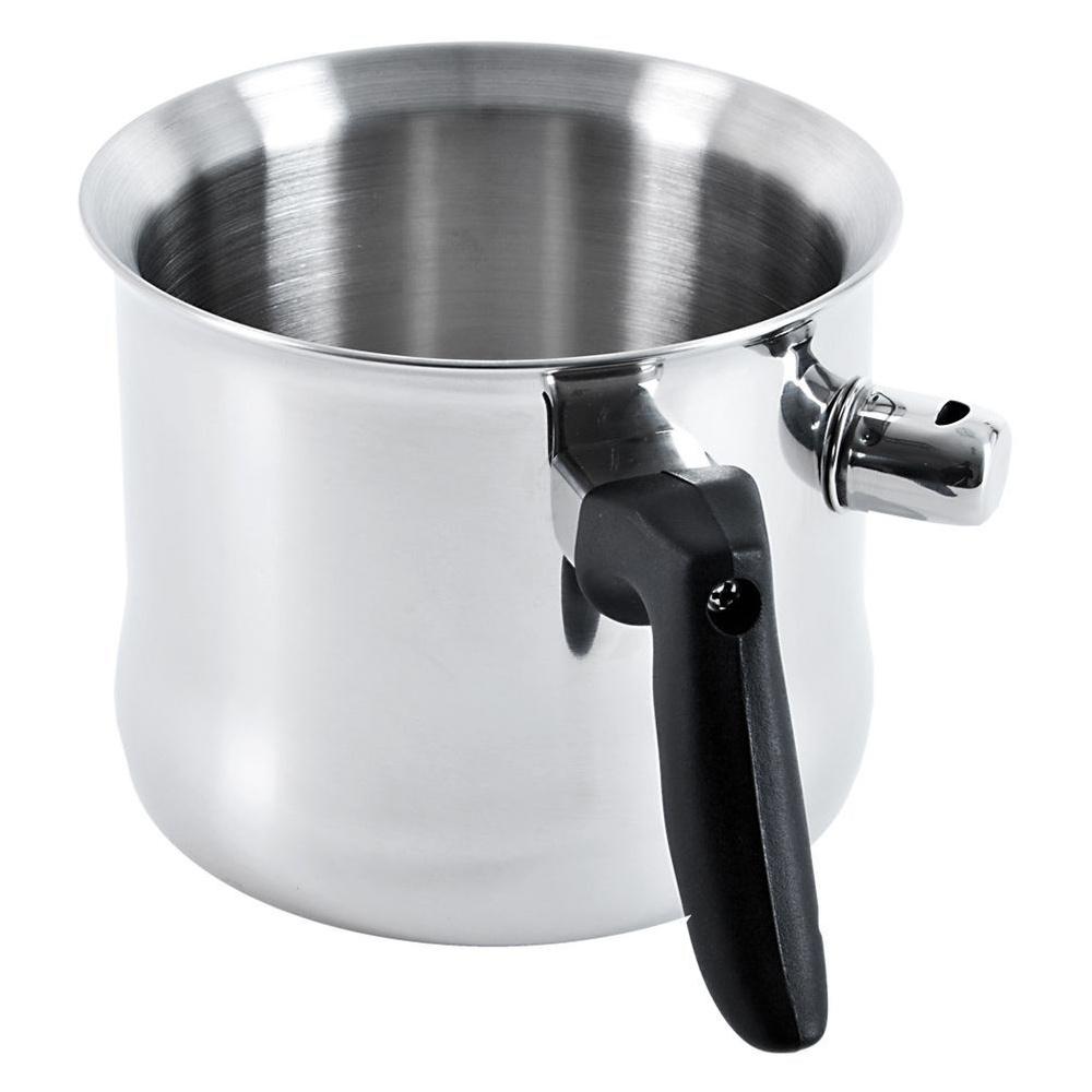 Milk Pot Saucepan with Water Jacket for Cooking Milk Sauces 2.5L