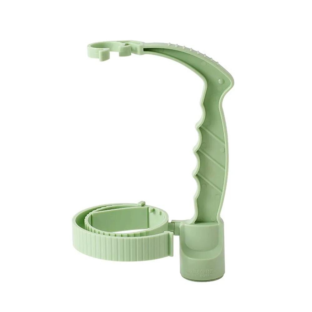 New Adjustable Beverage Handle Multi-purpose Drink Bottle Grip Bar Storage Rack Pour Beverage Handles Oil Pot with Lemon Cover