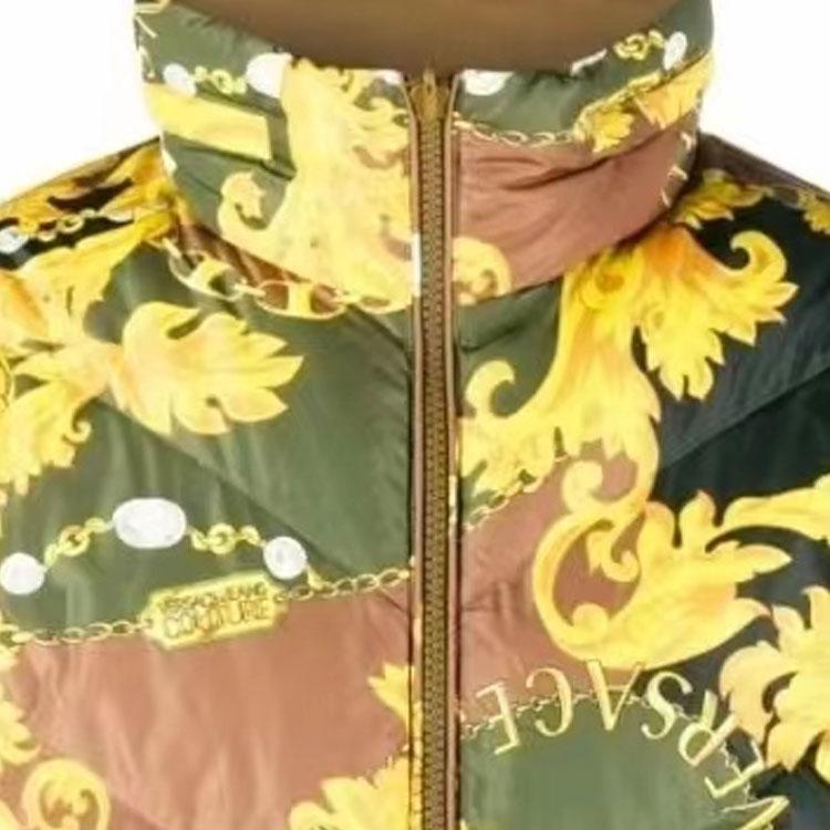 Versace Jeans Couture Down Jacket Men's Multicolor 75GAUD04-CQD70-G70