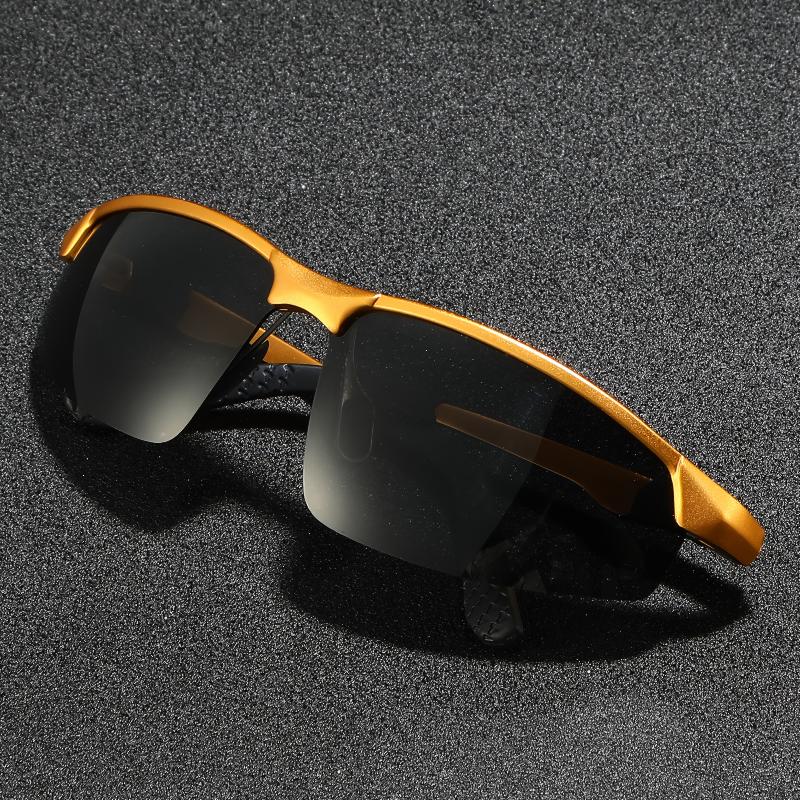 Luxury Quality Rimless Mirror Sunglasses Men Woman Polarized Sports Outdoor Sun Glasses Retro Anti-glare Driving Sunglass