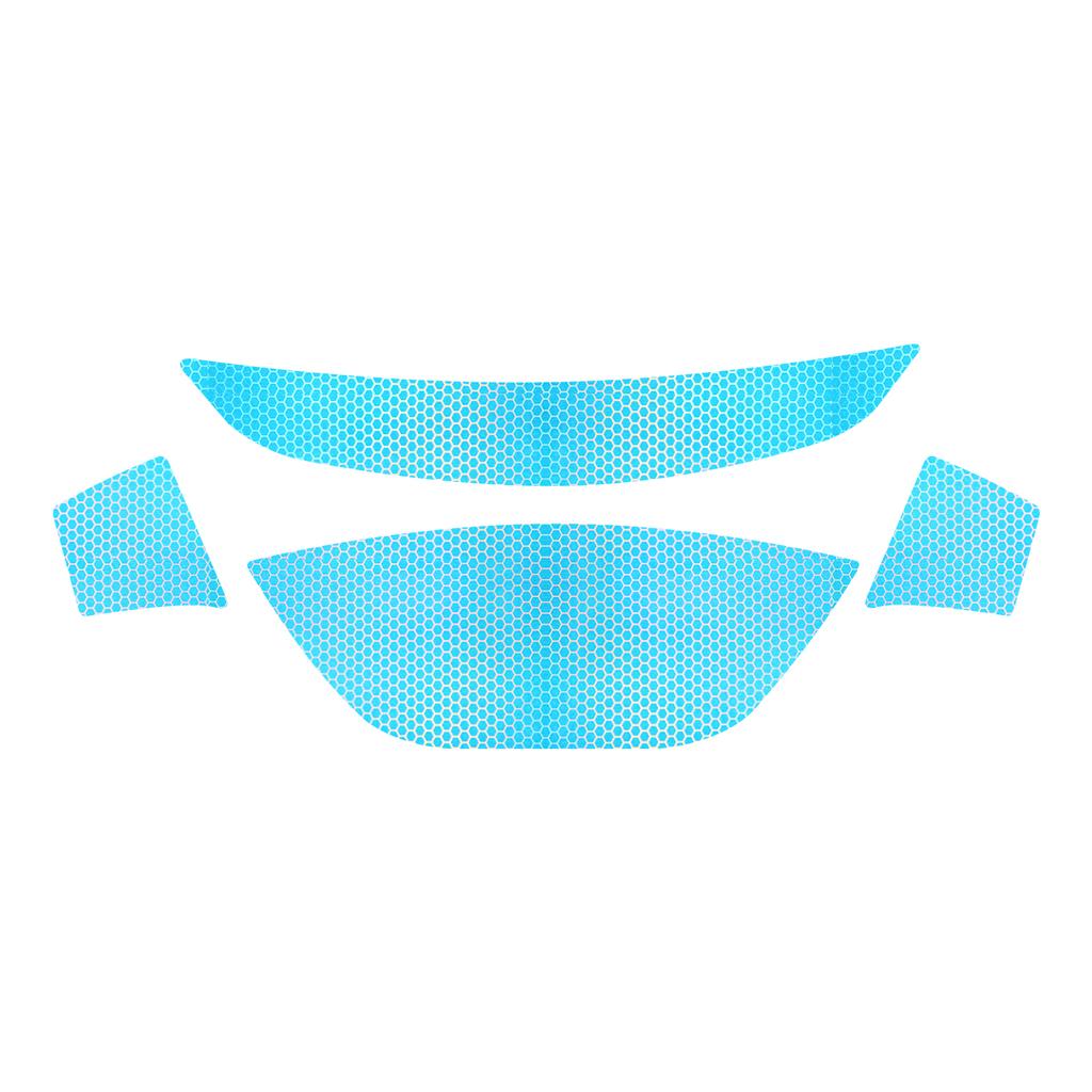For HONDA CB190TR Cb190tr 2025 Honeycomb Laser Film Headlight Transparent Film Protective Sticker Modification Accessories