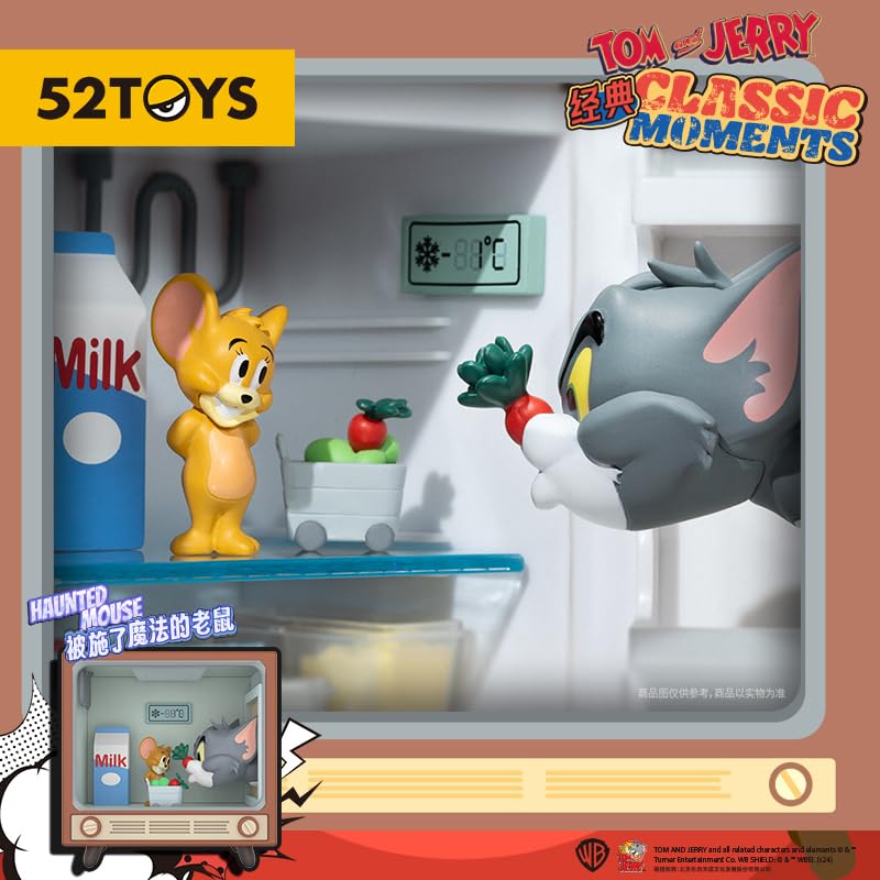 52TOYS BLINDBOX Tom and Jerry Classic Moments 8-Piece Box