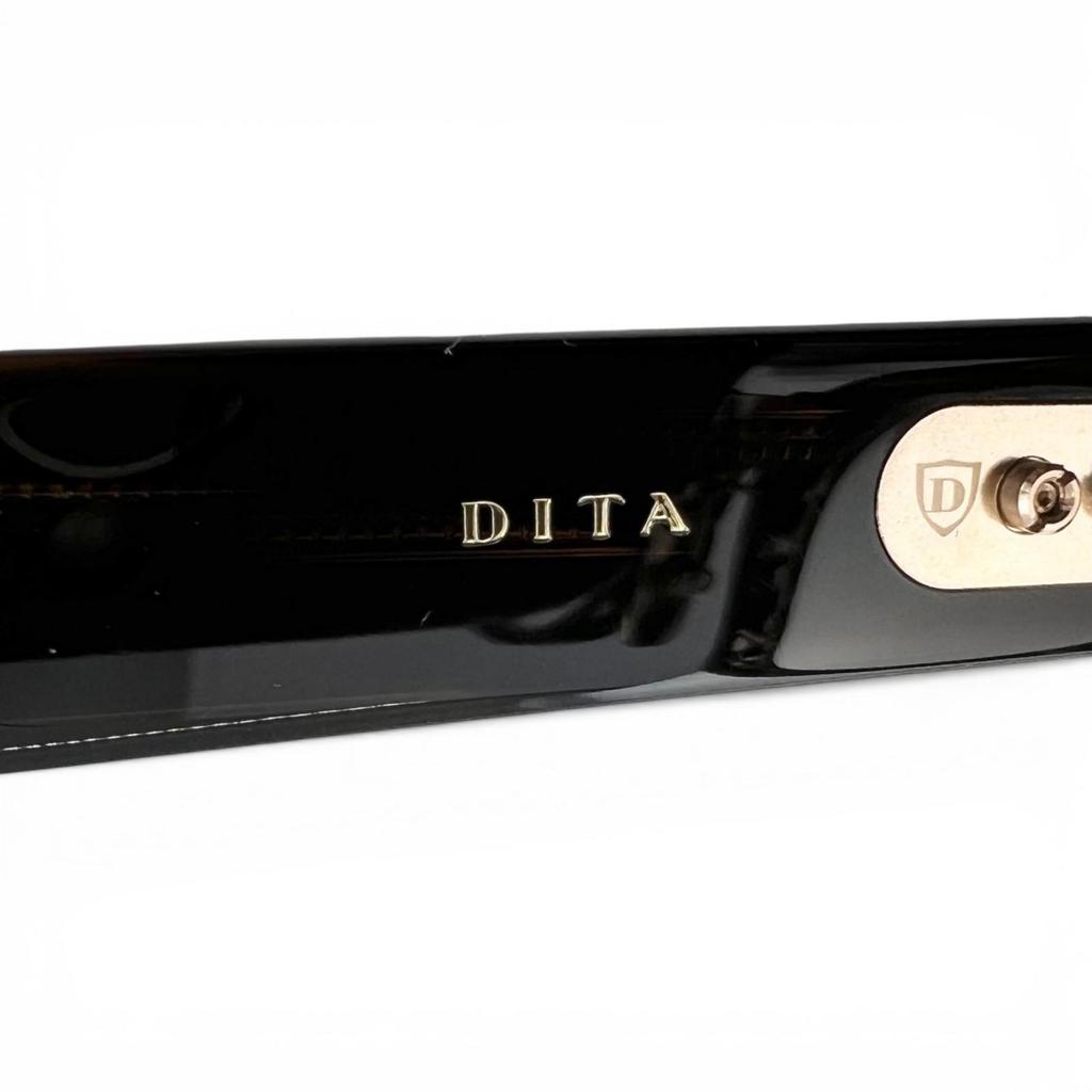 Excellent DITA Glasses RADIHACKER brown marble Women DTX726 Used