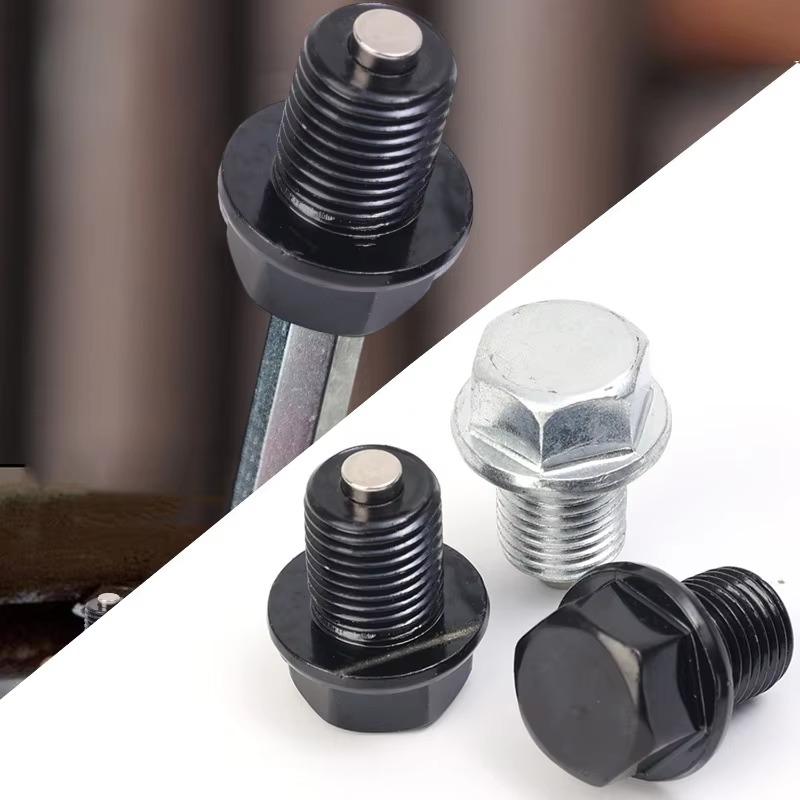 For Volkswagen Honda Kia Extended Magnetic Oil Drain Screw Gasket M14 Car Engine Oil Pan Oil Drain Plug Car Replacement Parts